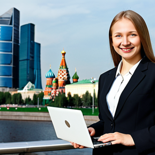Home 8 Modern Moscow Professional**
"A confident businesswoman stands in front of the Moscow International Business Center (Moscow City) skyline, fully clothed in a stylish and modest business suit appropriate for a Russian professional environment. She's holding a sleek laptop and smiling slightly. The scene is bright and modern, showcasing the dynamic energy of Moscow's business district. Safe for work, appropriate content, perfect anatomy, natural pose, professional. High quality, well-formed hands, proper finger count, modest clothing, professional attire, family-friendly."
**