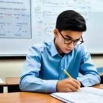 Home 22 원자력 자격증 실기 시험 준비법 - **Prompt:** A young, determined male student is deeply engrossed in studying complex nuclear physics...